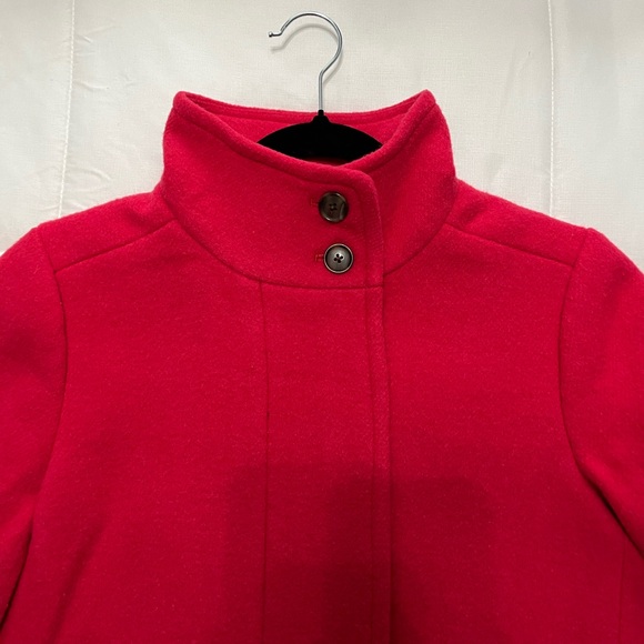 J. Crew Petite City Coat with Button Neck - Picture 7 of 12